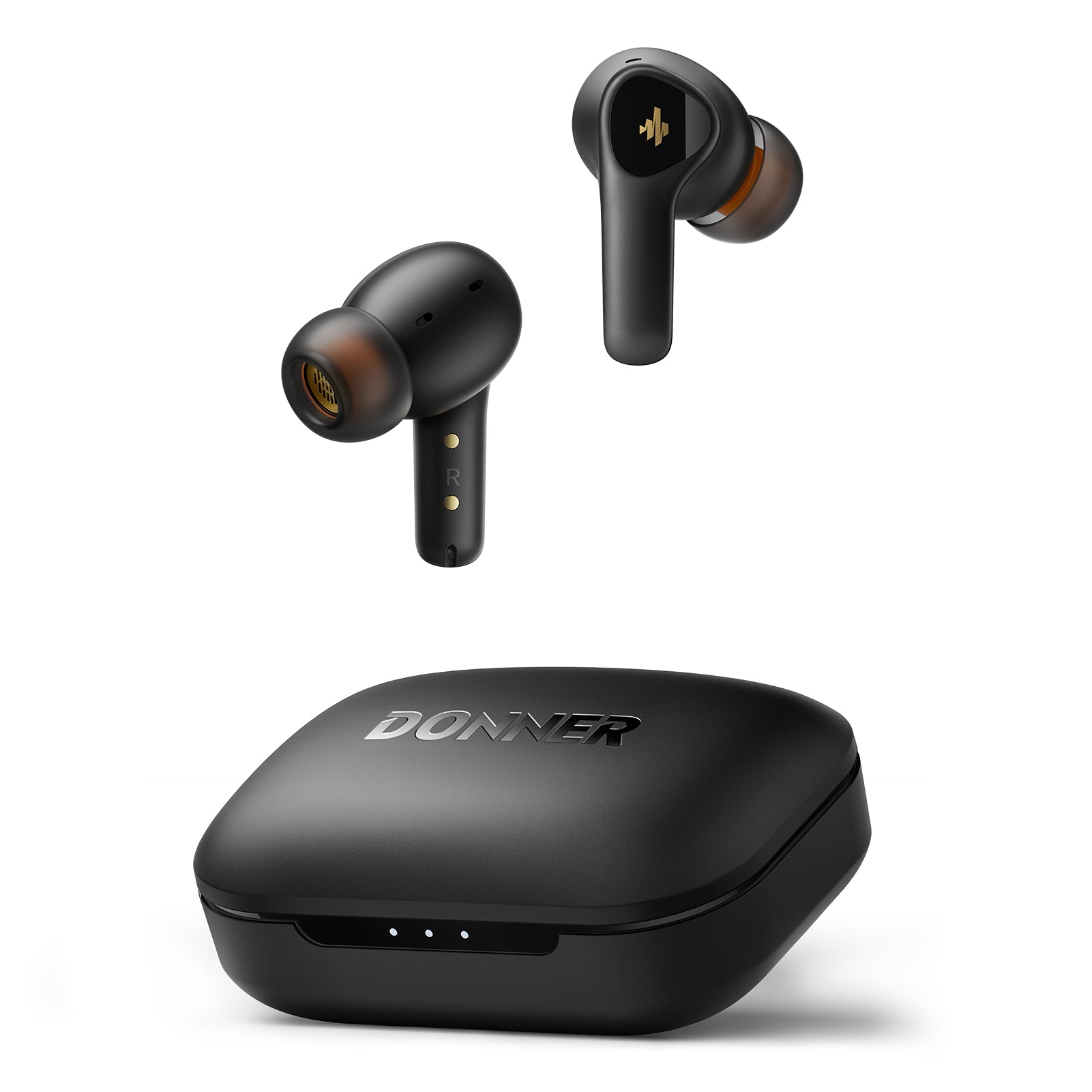 Donner Dobuds ONE Kopfhörer TWS Drahtlose HiFi-Kopfhörer ANC, Schwarz Donner Dobuds ONE Kopfhörer TWS Drahtlose HiFi-Kopfhörer ANC, Schwarz von Donner