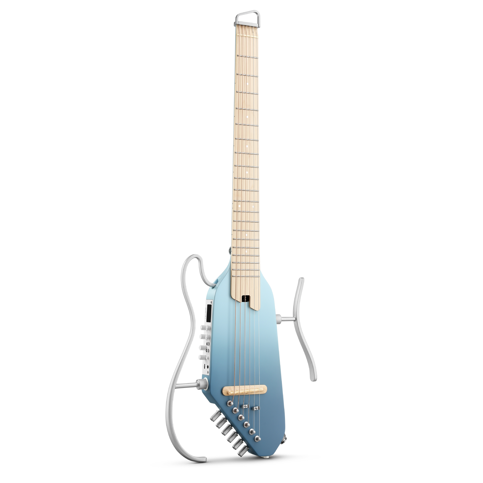 Donner HUSH™ I PRO Reisegitarre, Hawaii-Blau / Gitarre von Donner