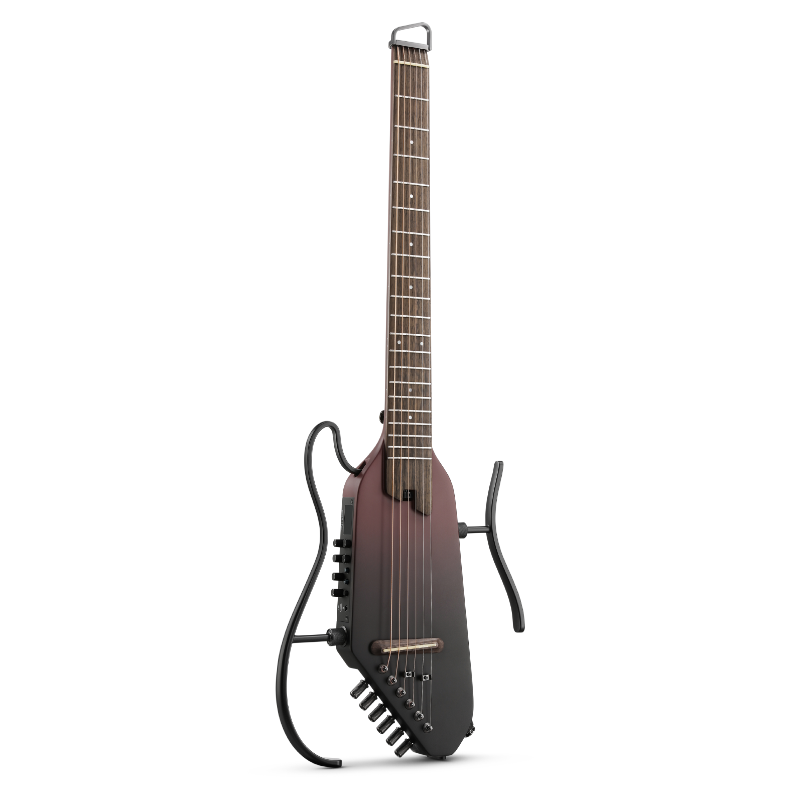 Donner HUSH™ I PRO Reisegitarre, Maillard-Braun Farbverlauf / Gitarre von Donner