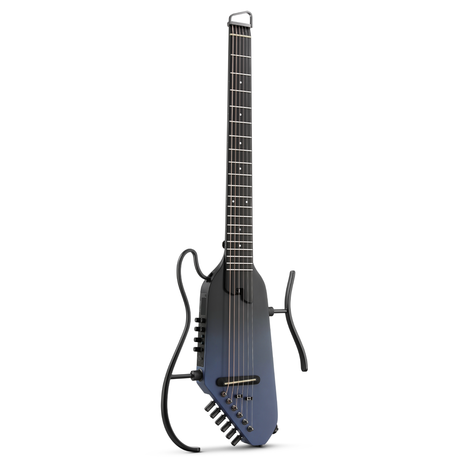 Donner HUSH™ I PRO Reisegitarre, Space Fly Schwarz / Gitarre von Donner