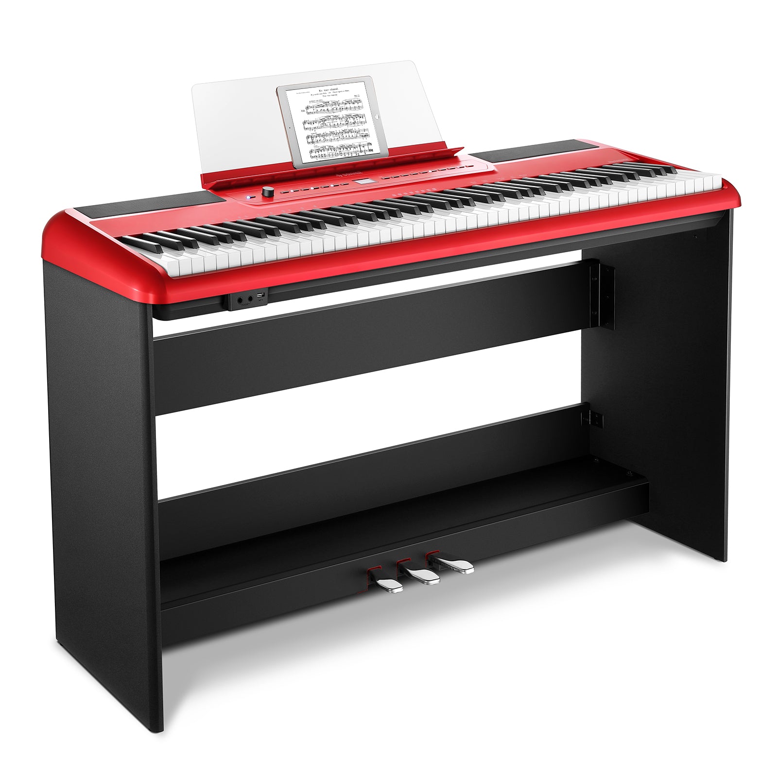Donner SE-1 Digitalpiano mit 88 Tasten, Rot / Piano Donner SE-1 Digitalpiano mit 88 Tasten, Rot / Piano von Donner