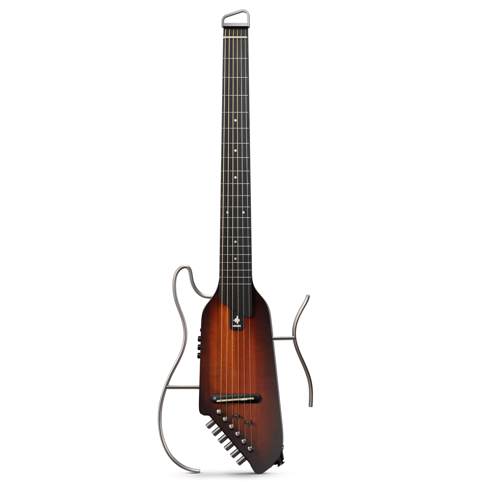 Donner HUSH-I Leise Elektro-Akustikgitarre: Perfekt für Reisen, Sunburst Donner HUSH-I Leise Elektro-Akustikgitarre: Perfekt für Reisen, Sunburst von Donner