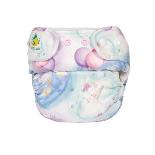 Doodush Coolmax Pocket ohne Einlage - Größe 2 (5 - 13 kg) Candy Bunnies von Doodush