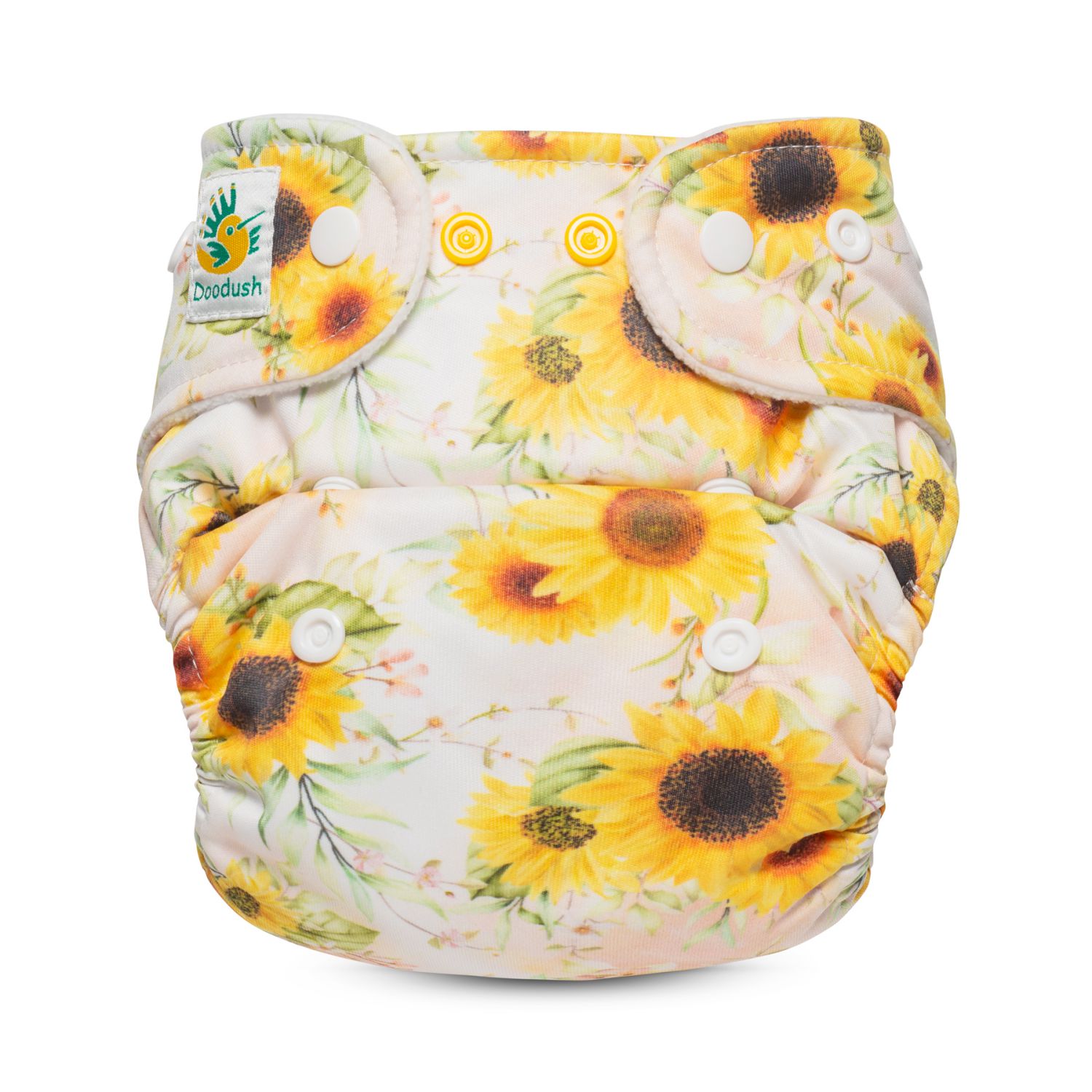 Doodush Coolmax Pocket ohne Einlage - Größe 2 (5 - 13 kg) Sunflowers von Doodush