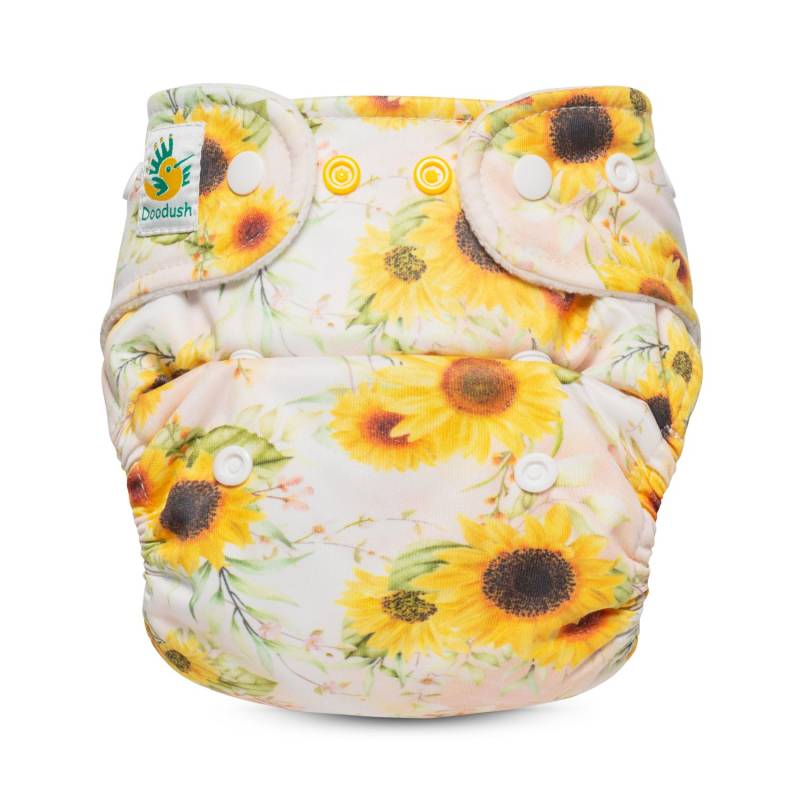 Doodush Coolmax Pocket ohne Einlage - Größe 3 (9 - 18 kg) Sunflowers von Doodush