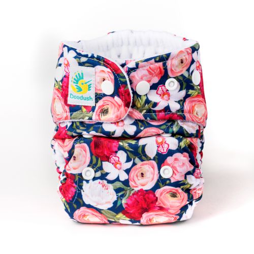 Doodush Coolmax Pocket ohne Einlage - Peony Garden Größe 2 (5 - 13 kg) von Doodush