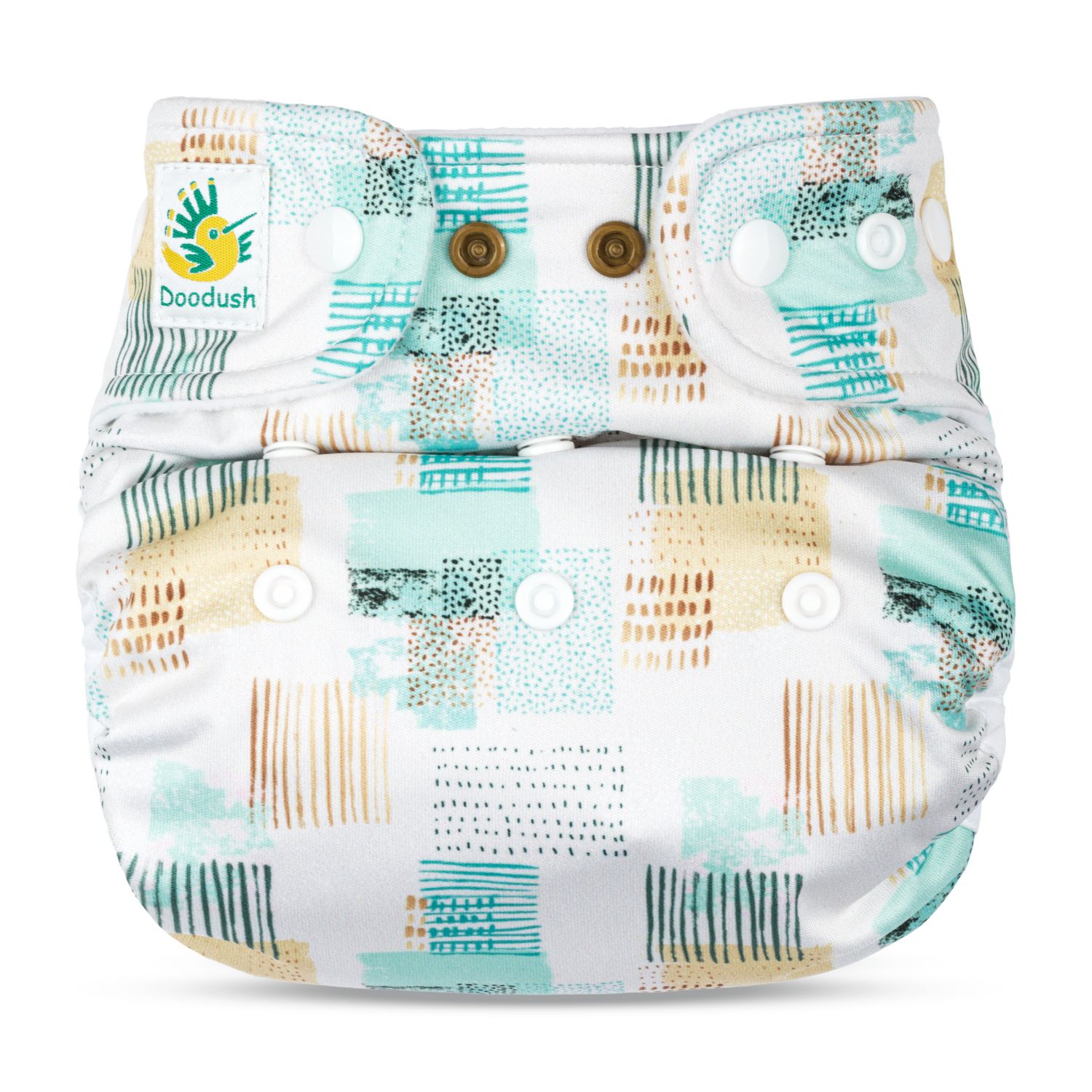 Doodush Überhose XL - Pastel Patchwork von Doodush