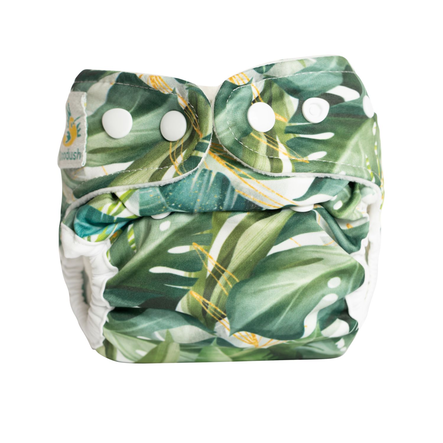 Doodush Überhose für Neugeborene - Green Leaves von Doodush