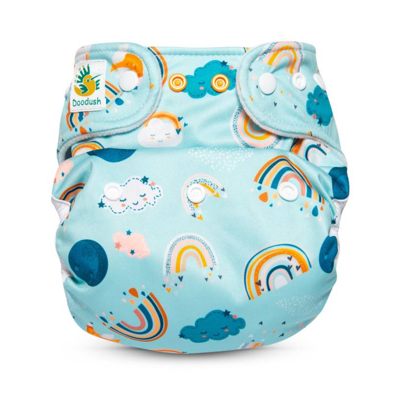 Doodush Überhose für Neugeborene - Rainbow Sky von Doodush