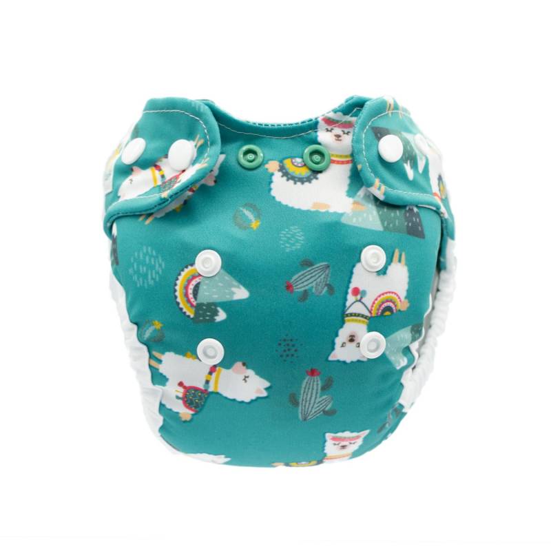 Doodush Überhose für Neugeborene - Turquoise Llamas Doodush Überhose für Neugeborene - Turquoise Llamas von Doodush