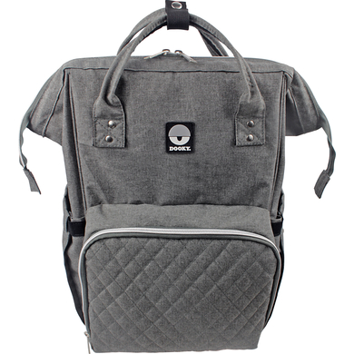 DOOKY Wickelrucksack Large Grey melange von Dooky