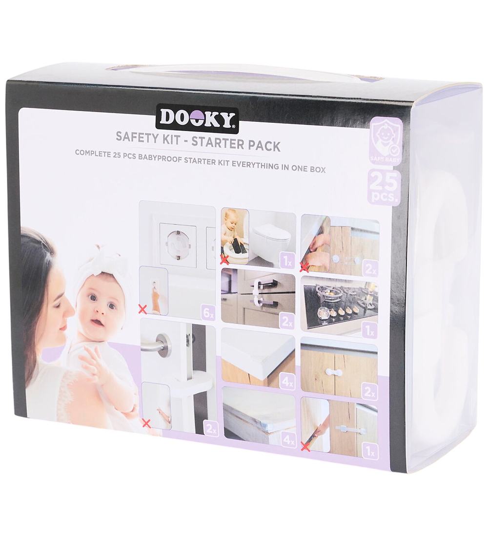 Dooky Kindersicherung - Starter Pack - 25 Teile - Weiß - Dooky - One Size - Sicherheitsausrüstung Dooky Kindersicherung - Starter Pack - 25 Teile - Weiß - Dooky - One Size - Sicherheitsausrüstung von Dooky