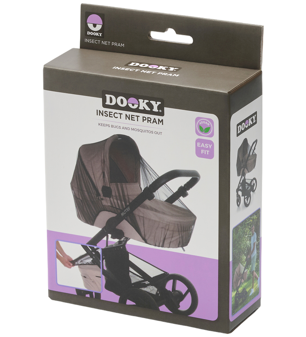 Dooky Moskitonetz - Kinderwagen - Schwarz - Dooky - One Size - Moskitonetze von Dooky