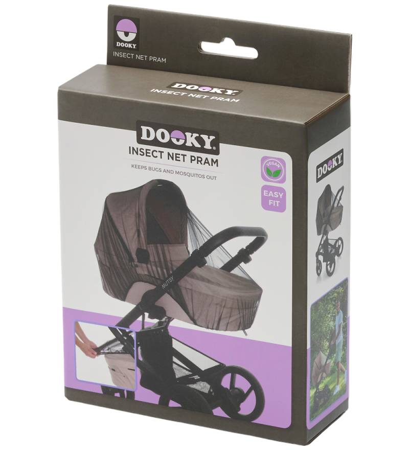 Dooky Moskitonetz - Kinderwagen - Schwarz - Dooky - One Size - Moskitonetze Dooky Moskitonetz - Kinderwagen - Schwarz - Dooky - One Size - Moskitonetze von Dooky