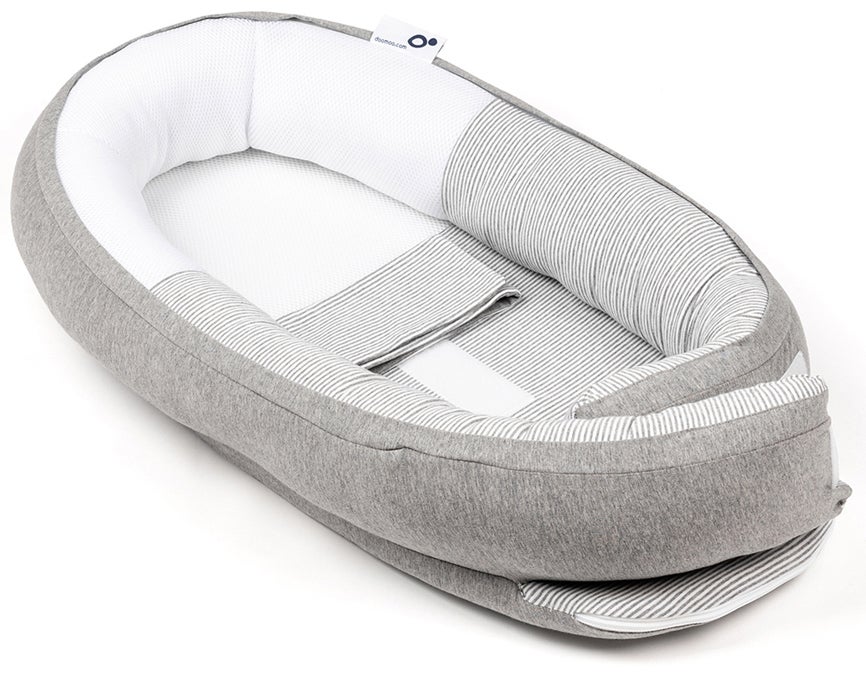 Doomoo Babynest Gestreift, Grau Doomoo Babynest Gestreift, Grau von Doomoo
