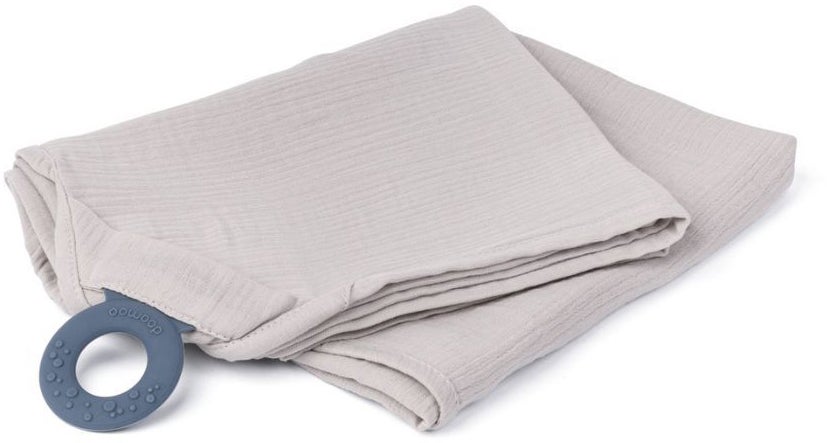 Doomoo Schmusetuch mit Beißring Steppung, Beige Doomoo Schmusetuch mit Beißring Steppung, Beige von Doomoo
