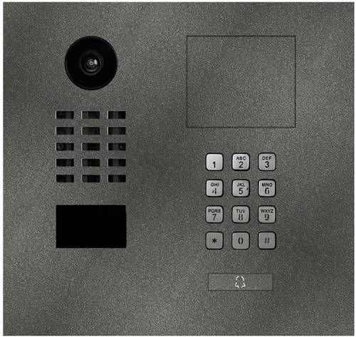 DoorBird D2101KH IP-Video-Türsprechanlage LAN Außeneinheit Edelstahl, Eisenglimmer (seidenmatt) von DoorBird