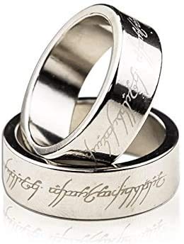 Doowops PK Ring Schriftzug Magische Ringe Starker Magnetring Zubehör Bühne Magic Tricks Gimmick (19 mm) von Doowops