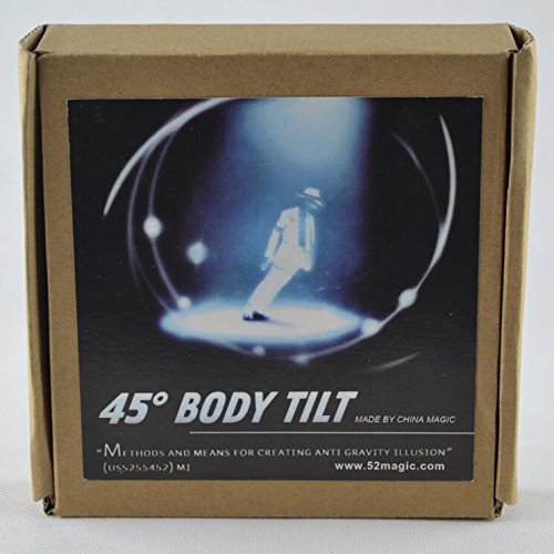 The Lean 1 Body Tilted 45 Degrees to Parallel Tumbler only Gimmick (Not include Shoes), Magic Tricks Stage Illusion Props Mentalism von Doowops