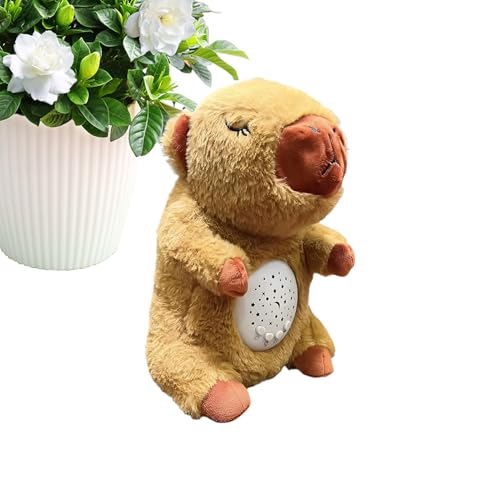 Dopsyesn Atmendes Kuscheltier - Süßes Wasserschwein Kuscheltier Mit Atemfunktion,Kuscheliger Beruhigender Begleiter Mit Projektor Für Schlafzimmer Wohnzimmer Reise Dopsyesn Atmendes Kuscheltier - Süßes Wasserschwein Kuscheltier Mit Atemfunktion,Kuscheliger Beruhigender Begleiter Mit Projektor Für Schlafzimmer Wohnzimmer Reise von Dopsyesn