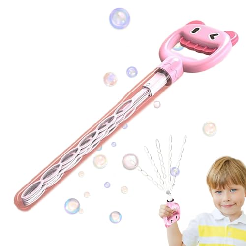 Dopsyesn Bubble für Kleinkind, Bubble Stick - Bubble Blower Maker Stick lächelndes Gesicht,5-Claw-Interaktives Spielzeug, Partyspiele im Freien für Kinder Geburtstag Camping Outdoor Aktivität Dopsyesn Bubble für Kleinkind, Bubble Stick - Bubble Blower Maker Stick lächelndes Gesicht,5-Claw-Interaktives Spielzeug, Partyspiele im Freien für Kinder Geburtstag Camping Outdoor Aktivität von Dopsyesn