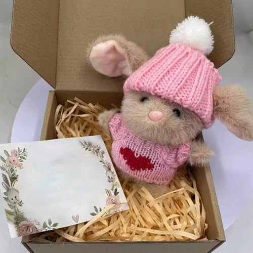 Süßes Ostergeschenk Mit Hasenumarmung, -Stofftier-Sets, Handgemachte Plüschpuppe Zum Umarmen Eines Kaninchens, Süßes Häkelhäkelhäschen Zur Emotionalen Unterstützung, -Dekoration Süßes Ostergeschenk Mit Hasenumarmung, -Stofftier-Sets, Handgemachte Plüschpuppe Zum Umarmen Eines Kaninchens, Süßes Häkelhäkelhäschen Zur Emotionalen Unterstützung, -Dekoration von Dopsyesn