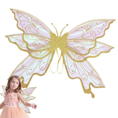 Dress Up Feen-Schmetterlingsflügel,Kind Erwachsene Fee Elfenflügel, Schmetterling Fee Engel Kostüm Geschenk, Weihnachten Feenkostüm Verkleidung Flügel,Feen Mottopartys, Schmetterling Feenflügel Dress Up Feen-Schmetterlingsflügel,Kind Erwachsene Fee Elfenflügel, Schmetterling Fee Engel Kostüm Geschenk, Weihnachten Feenkostüm Verkleidung Flügel,Feen Mottopartys, Schmetterling Feenflügel von Dopsyesn