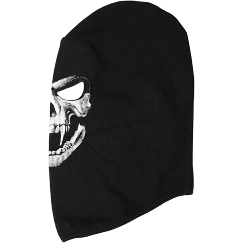 Geistermaske, Skelett-Totenkopf-Gruselmaske, bequeme und atmungsaktive Kopfbedeckung aus Rippenstoff für Cosplay-Partys im Freien, Motorradfahren, Radfahren, Halloween-Maske, Geistergesichtsmaske Geistermaske, Skelett-Totenkopf-Gruselmaske, bequeme und atmungsaktive Kopfbedeckung aus Rippenstoff für Cosplay-Partys im Freien, Motorradfahren, Radfahren, Halloween-Maske, Geistergesichtsmaske von Dorccsi