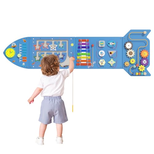 Dorifine Filz Faltbare Aktivität Wand Brett Panels für Kleinkinder, Löwe Dorifine Filz Faltbare Aktivität Wand Brett Panels für Kleinkinder, Löwe von Dorifine