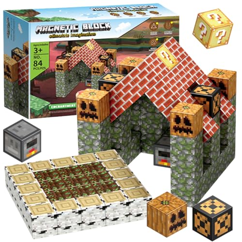 Doris Magnetische Konstruktionsblöcke, 84 Elemente, Bunte Würfel Pixel Würfel 2 cm, Kinderpädagogisches Set 3+ Doris Magnetische Konstruktionsblöcke, 84 Elemente, Bunte Würfel Pixel Würfel 2 cm, Kinderpädagogisches Set 3+ von Doris