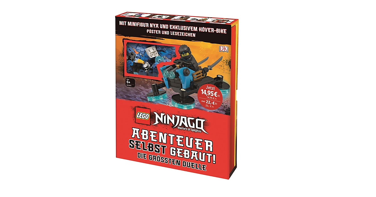 Buch - LEGO Ninjago: Abenteuer selbst gebaut! Die größten Duelle von Dorling Kindersley Verlag
