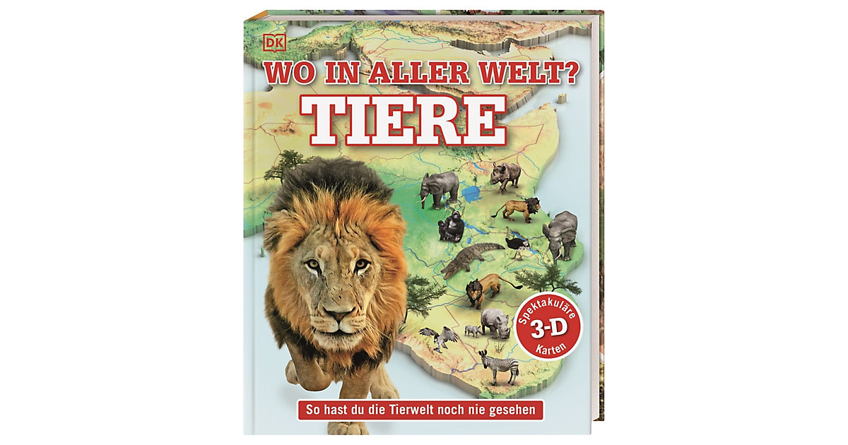 Buch - Wo in aller Welt? Tiere von Dorling Kindersley Verlag