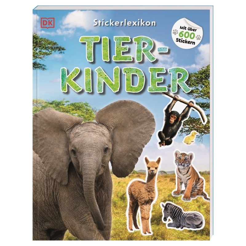 Sticker-Lexikon. Tierkinder von Dorling Kindersley
