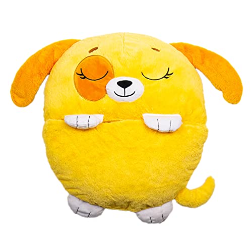 Dormi Locos Kleine Plüschtiere, gelber Hund, 137 x 50 cm, Farbe (Concentra 506071) von Dormi Locos
