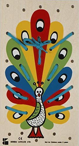 Doron Bois E72530780 Lernspiel Der Pfau, Mehrfarbig Doron Bois E72530780 Lernspiel Der Pfau, Mehrfarbig von Doron
