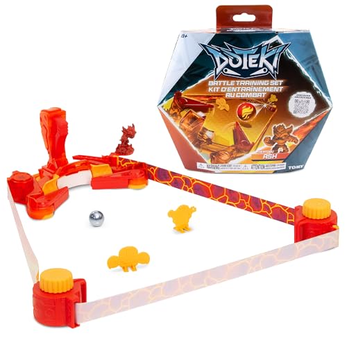 Tomy Doteki Battle Training Set – Heatoru Champion-Trainingsset mit Blitz-Zielen, Abprall-Elementen, Lebensschlüssel, Dynamischer Arena, Kompatibel mit Allen Doteki-Packs, Ab 8 Jahre Tomy Doteki Battle Training Set – Heatoru Champion-Trainingsset mit Blitz-Zielen, Abprall-Elementen, Lebensschlüssel, Dynamischer Arena, Kompatibel mit Allen Doteki-Packs, Ab 8 Jahre von Doteki