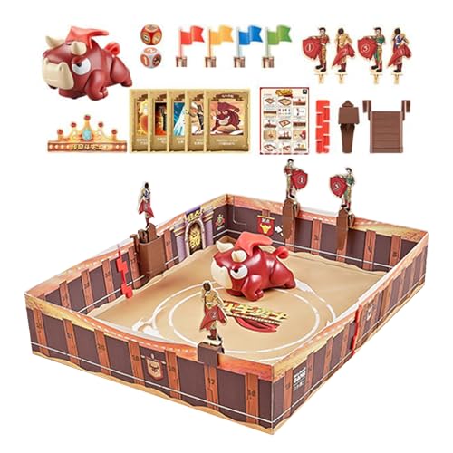 Dottduya Familienspiele Brettspiele - Stierkampf-Puzzle Spiel,Interaktives Lernspielzeug Für Kinder Entwicklung Zuhause Reise Unterricht Unterhaltung Dottduya Familienspiele Brettspiele - Stierkampf-Puzzle Spiel,Interaktives Lernspielzeug Für Kinder Entwicklung Zuhause Reise Unterricht Unterhaltung von Dottduya