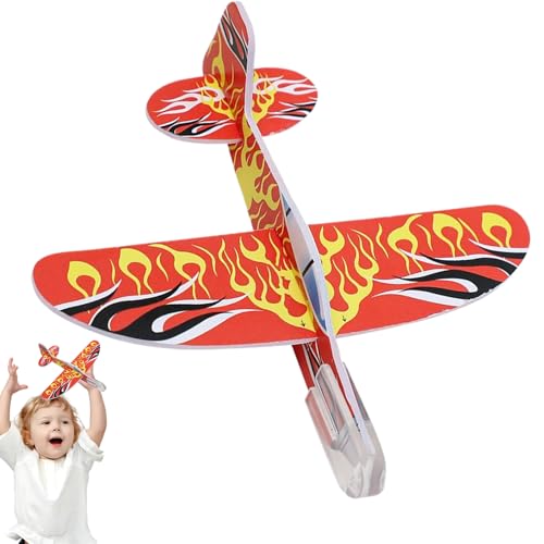Dottduya Foam Segelflugzeuge für Kinder, Fliegende Flugzeuge für Kinder - Set von 10 Segelflugzeugen für - Leichtes Wurfspielzeug für Outdoor Play Birthday Osterkorb School Preis Karnevalsspiel Dottduya Foam Segelflugzeuge für Kinder, Fliegende Flugzeuge für Kinder - Set von 10 Segelflugzeugen für - Leichtes Wurfspielzeug für Outdoor Play Birthday Osterkorb School Preis Karnevalsspiel von Dottduya