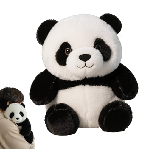 Dottduya Panda Plüschtier - Lebensechte Plüsch Panda Figur - Sanftes Emotionales Kuscheltier Als Begleiter Beliebt Bei Allen von Dottduya