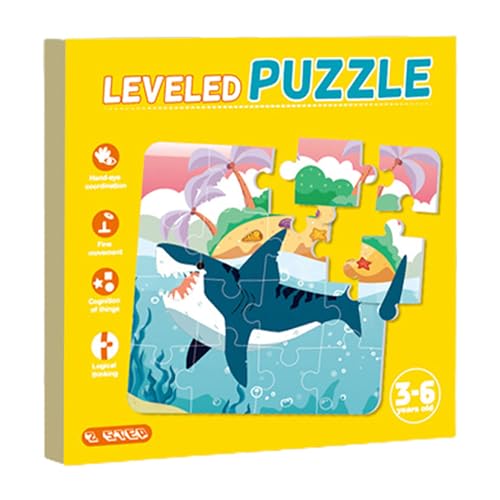 Dottduya Rätsel für Kinder, Puzzles,Magnetpuzzles für Kleinkind - Magnetisches Cartoon -Bildungsspielzeug Lerntieraktivitäten Spiel für & Mädchen von Dottduya