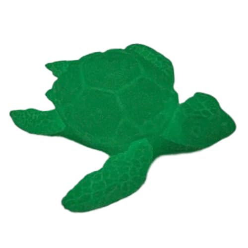 Dottduya Schildkröten Fidget Spielzeug, 3D gedruckte bewegliche Meeresschildkröten Statue für den Tisch, Kompakte Tierfigur Interaktive Deko Jugendliche Erwachsene von Dottduya