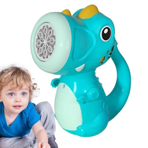 Dottduya Seifenblasenmaschine - Automatischer Seifenblasen Bläser - Elektrisches Automatisches Spielzeug Mit Licht & Musik Für Kindergeburtstag Pool Party Hochzeit von Dottduya