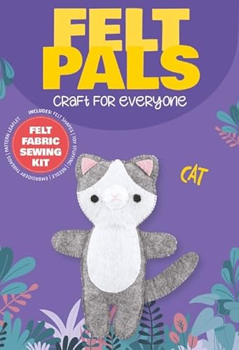 Dotty Design Knitty Critters – Filzfreunde – Katze | Anfängerfreundliches Häkel-Bastelset mit recyceltem Garn Dotty Design Knitty Critters – Filzfreunde – Katze | Anfängerfreundliches Häkel-Bastelset mit recyceltem Garn von Dotty Design