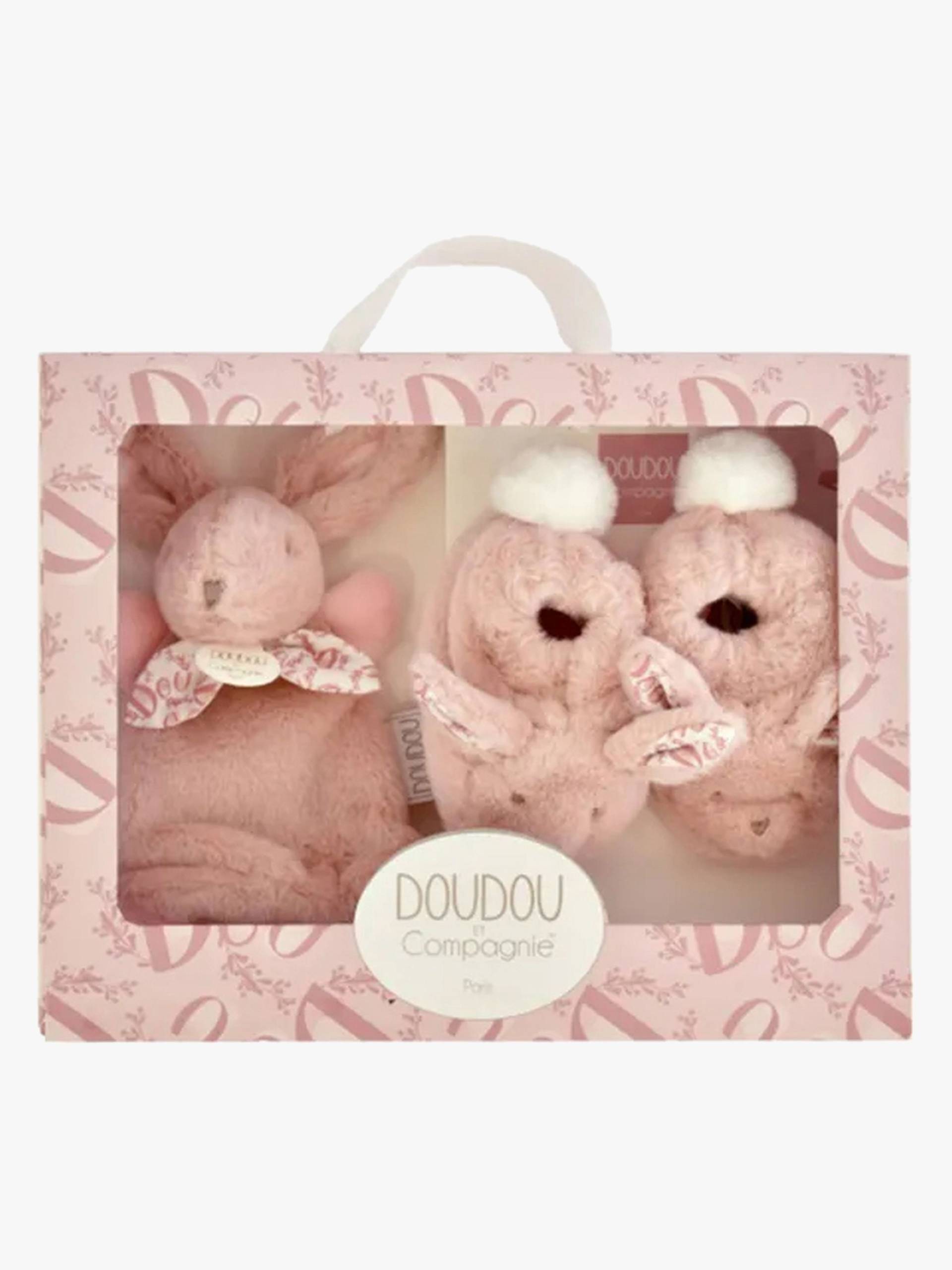 DouDou Bunny Geschenkset, Pink DouDou Bunny Geschenkset, Pink von Doudou et Compagnie