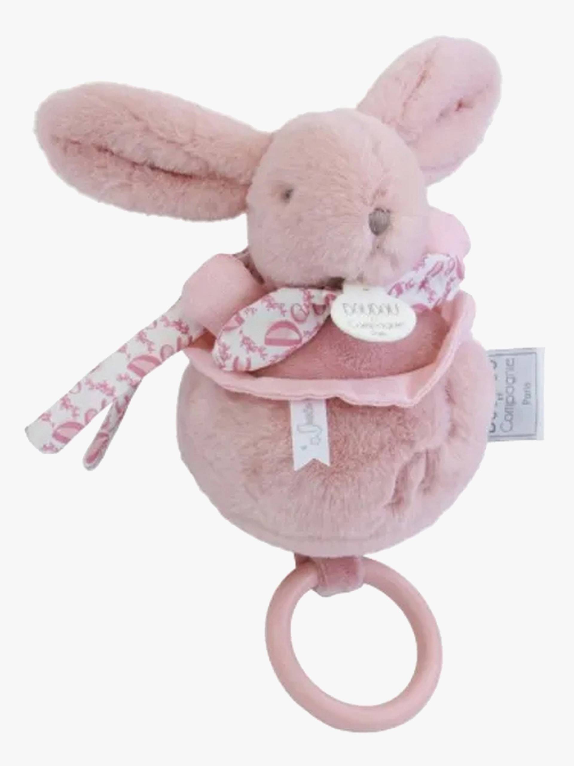 DouDou Bunny Spieluhr, Pink, Babyspielzeug DouDou Bunny Spieluhr, Pink, Babyspielzeug von Doudou et Compagnie