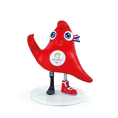 Doudou et Compagnie Figur Maskottchen Phyrge Parathlet – offizielles Lizenzprodukt der Olympischen Spiele 2024 – Figur für Kinder ab 3 Jahren – 14,5 cm – Rot – JO2508 Doudou et Compagnie Figur Maskottchen Phyrge Parathlet – offizielles Lizenzprodukt der Olympischen Spiele 2024 – Figur für Kinder ab 3 Jahren – 14,5 cm – Rot – JO2508 von Doudou et Compagnie