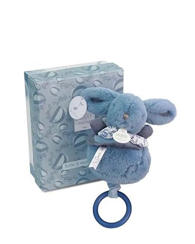 Doudou et Compagnie Kuschelhase – Spieluhr, Blau Doudou et Compagnie Kuschelhase – Spieluhr, Blau von Doudou et Compagnie