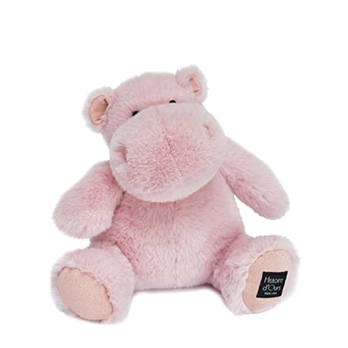 HISTOIRE D'OURS HO3096 - PELUCHE IPPOPOTAMO ROSA CIPRIA 25 cm von Doudou et Compagnie