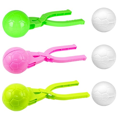 Doukesh Schneeball Former,Schneeball Maker,Schneeballzange,Schneeball Zange,Sandball Schneeball Clip,Winter Schneeball Form Spielzeug,Schneespielzeug für Kinder (Modell 4) Doukesh Schneeball Former,Schneeball Maker,Schneeballzange,Schneeball Zange,Sandball Schneeball Clip,Winter Schneeball Form Spielzeug,Schneespielzeug für Kinder (Modell 4) von Doukesh