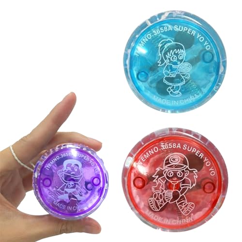 LED Licht YoYo, LED YoYo Spielzeug, YoYo Kinder, Yoyo für Anfänger, Yo-yo With Ball Bearing, Professional Yoyo, Kunststoff Responsive Yoyo für Anfänger Kinder, For Geschenke für Kinder, Birthday Party LED Licht YoYo, LED YoYo Spielzeug, YoYo Kinder, Yoyo für Anfänger, Yo-yo With Ball Bearing, Professional Yoyo, Kunststoff Responsive Yoyo für Anfänger Kinder, For Geschenke für Kinder, Birthday Party von Doukesh